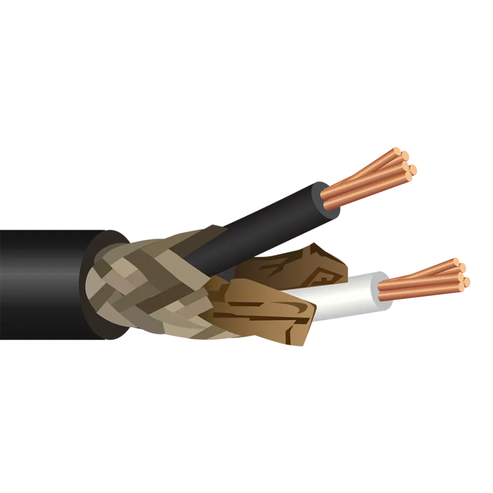 1XSOW-14 22 AWG 14C Allégé XLPO Jacket Overall Shield Watertight 600V Mil-DTL-24640 Cable