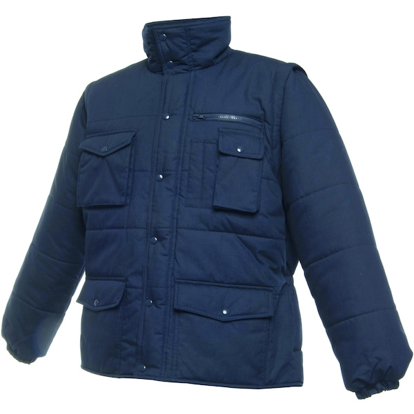 Blouson MOKA SLEEVES bleu - M - OPSIAL
