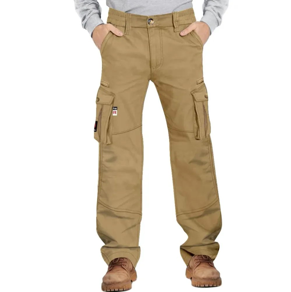 100% Cotton Flame Resistant Welding Pants Men