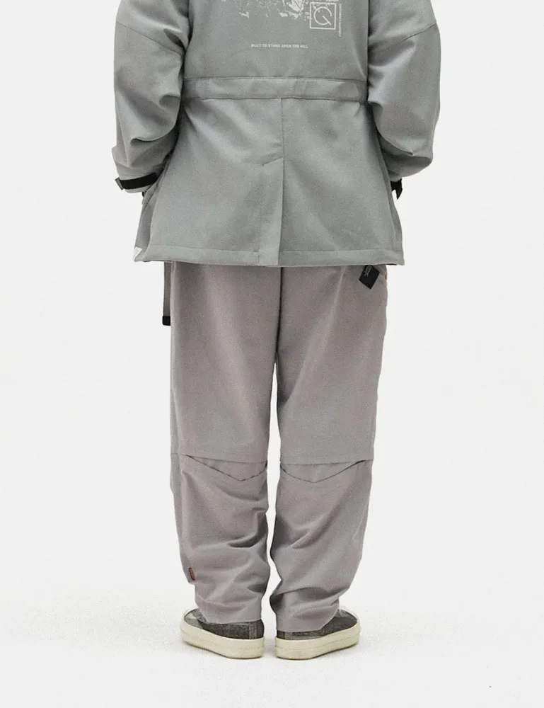 GOOPiMADE "KM-01" Pantalon Ajusté (Coupe Régulière) - Gris Manifeste