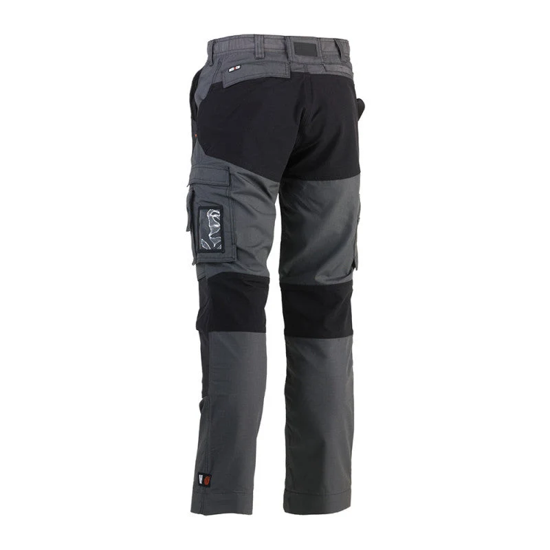 Pantalon multipoches HEROCK Hector anthracite/noir