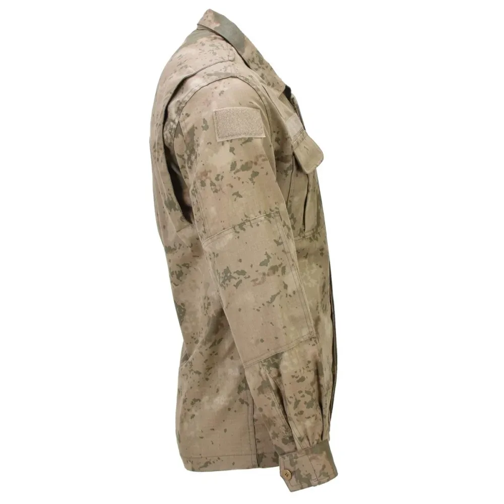 Veste uniforme de l'armée turque vrai Ripstop Renforced coudes M2018 Camo
