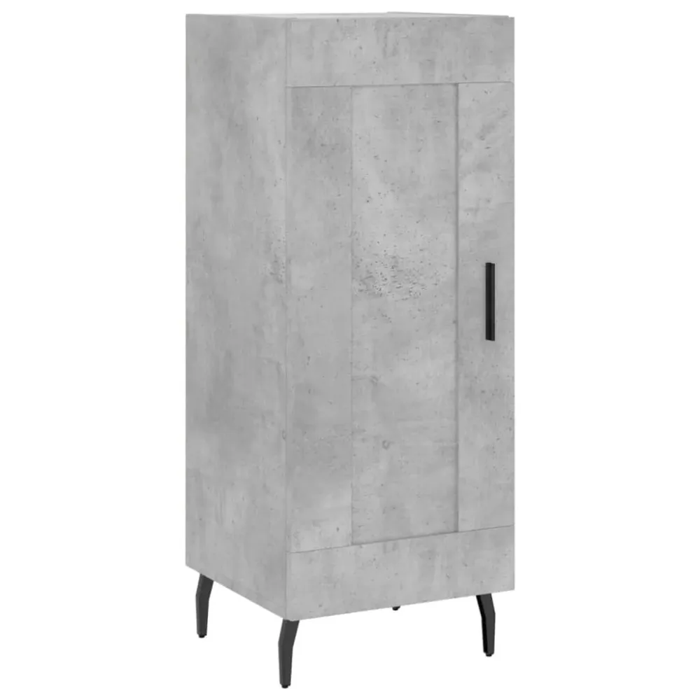 Buffet bahut commode armoire meuble de rangement organisateur cuisine salle de séjour salon 34,5 x 34 x 90 cm bois d'ingén...
