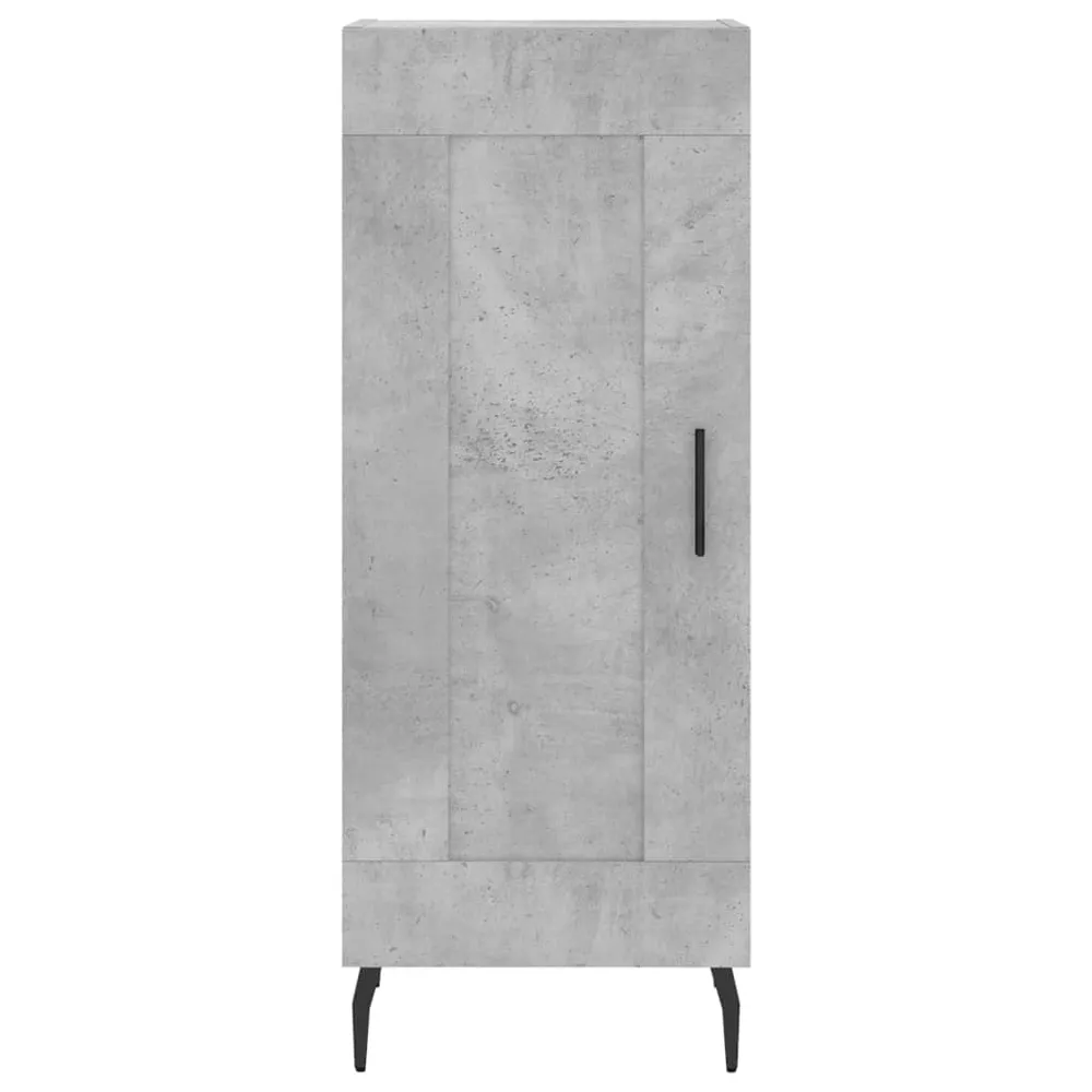 Buffet bahut commode armoire meuble de rangement organisateur cuisine salle de séjour salon 34,5 x 34 x 90 cm bois d'ingén...