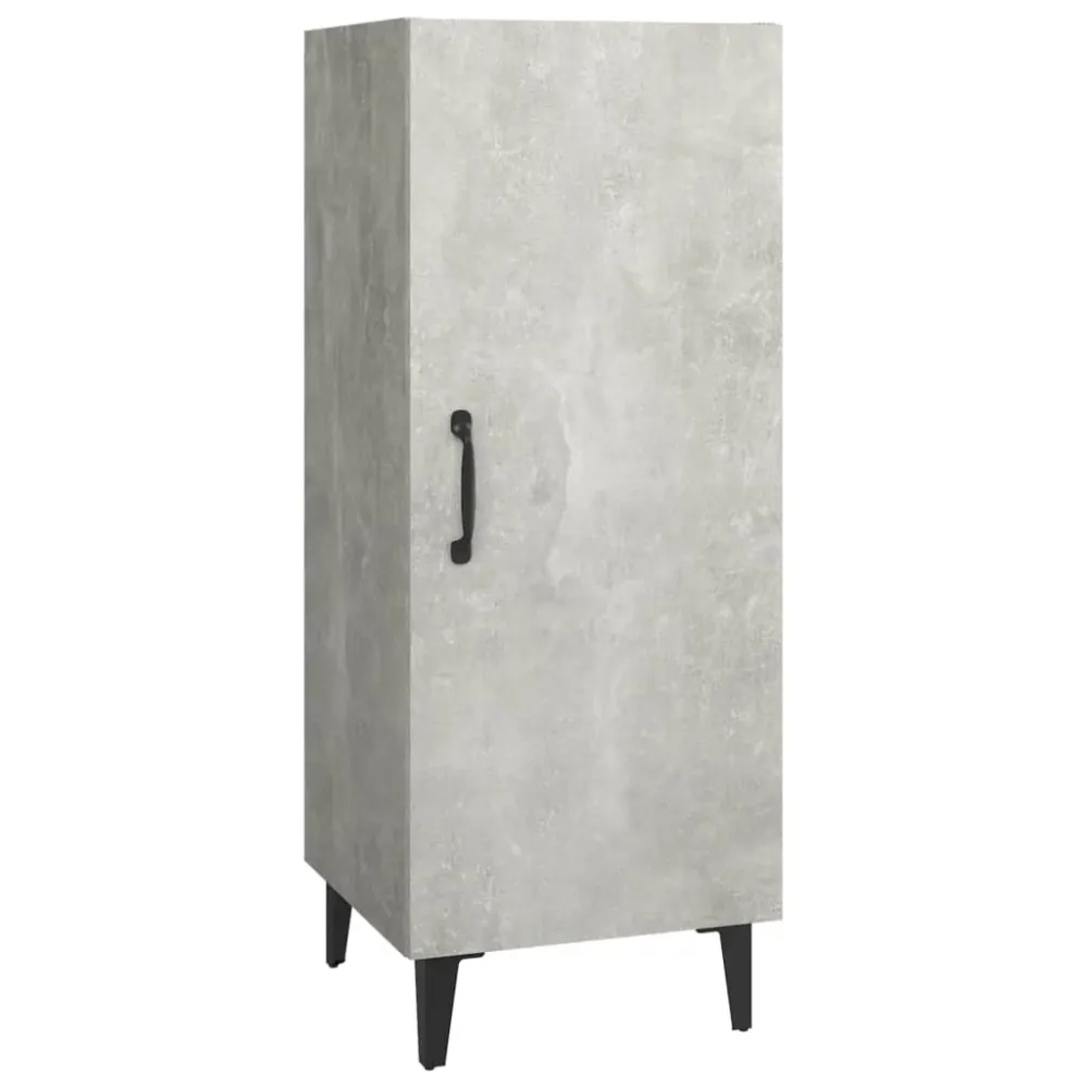 Buffet bahut commode armoire meuble de rangement organisateur cuisine salle de séjour salon 34,5 x 34 x 90 cm bois d'ingén...