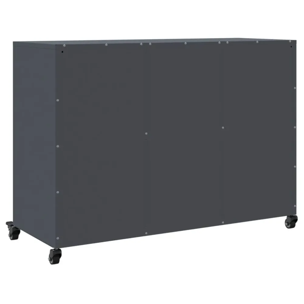 Support de séchage Buffet bahut commode armoire meuble de rangement organisateur cuisine salle de séjour salon 100,5 x 39...