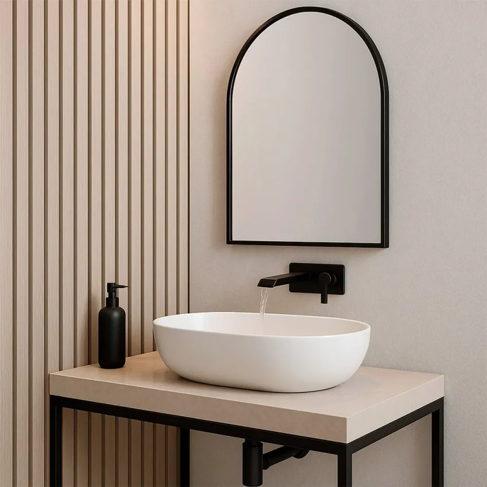 Lavabo de salle de bain ovale Baros