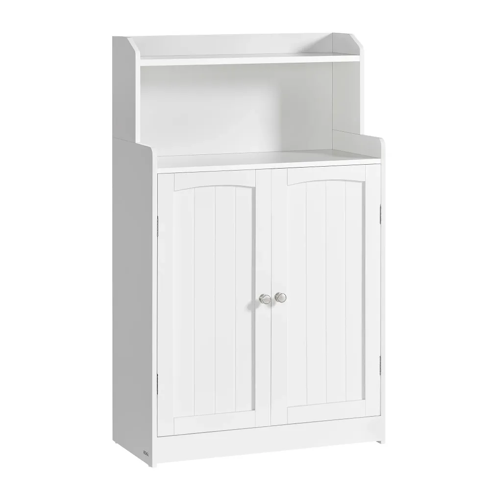 Meuble de salle de bain meuble de rangement armoire 2 portes 2 étagères réglables pour salle à manger cuisine salon 30 x 6...