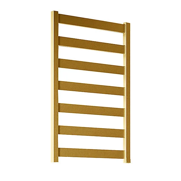 Sèche-serviette électrique personnalisable doré - HxL 1390x400 mm - 400 Watt - VIV1390/400E1BRAP
